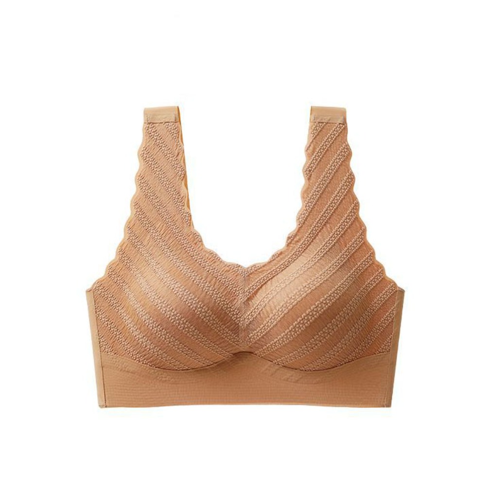 シームレスバブルレースブラ、プラスサイズ幅広バンド、プッシュ - Nursing Bra Sleep のレビューと価格